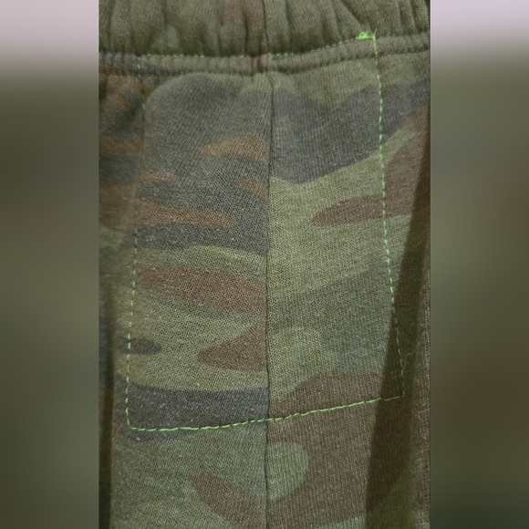Aviator Nation Camo Jogger Pants M Pink Bolt - Picture 6 of 7